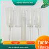 Bico Spray Plástico Rosqueável de 11 Dentes Estilo Caneta (Meio Cobertor) com Tubo Retrátil, Frasco Dispenser Tipo Pressão para Perfume