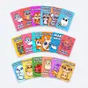 Compra Directa Transfronteriza de 18 Tarjetas con Frases Cortas Inspiradoras con Animalitos, Ilustraciones Creativas Lindas y Combinación de Tarjetas con Frases Motivadoras