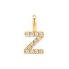 Plata de Ley S925 Tu Nombre Transfronterizo Diamante Completo 26 Letras Joyería Alfabeto Inglés Colgante de Plata Collar Versátil Clavícula