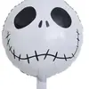 Variedade de balão de alumínio de Halloween decoração de festa de Halloween cabeça de abóbora fantasma morcego gato preto layout de balão