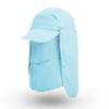 9071 Sombrero Multifuncional para el Sol Sombrero de Pesca para Exterior Sombrero de Protección Solar para Hombre Sombrero de Verano de Secado Rápido Gorra de Béisbol para Hombre Transfronterizo