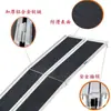 Rampa de accesibilidad para silla de ruedas puente placa de puente carretilla subir y bajar escaleras carga y descarga de mercancías placa de pendiente rampaparasillasderuedas