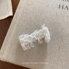 Corea del Sur Ins Nuevo Estilo Super Hada Blanco Encaje Flor Horquilla Moda Estilo Chanel Flequillo Accesorios para el Cabello Más Modernos para Mujeres
