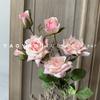 Nuevo Ramo Pequeño de Rosas de Seis Cabezas, Fresco y Sencillo, Adecuado para Sala de Estar, Mesa de Comedor, Ramo de Boda y Accesorios de Fotografía
