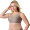 Roupa Íntima Europeia e Americana Sem Costura para Mulheres, Sutiã Push-Up em Forma de Onda Sem Aro, Sutiã de Tamanho Grande, Costas Bonitas Sem Costura, Roupa Íntima Quente de Vendas Transfronteiriças