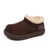 Botas de Neve Moda Plus Size 2026 Outono/Inverno Novo Estilo Uso Externo Plataforma Solado Grosso Forro de Pelúcia Quente Versátil Confortável Mocassins