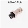 Conector macho de montaje en panel de paso GX16 conector de enchufe y toma de 2-10 pines enchufe de aviación GX16