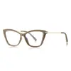 Montura de Gafas de Moda 2241 Ultra-Ligera Tr90 Anti-Luz Azul Mismo Estilo Xiaohongshu Popular Espejo Plano Estilo Margiela