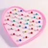 Anillos de Cristal de Imitación con Pedrería de Dibujos Animados Joyería Infantil Niñas Princesa Premios de Guardería Regalo Estilo Princesa