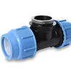 Válvula de Bola PP Conector Rápido Sin Fusión en Caliente Agarrando Válvula de Tres Vías Accesorios para Tuberías Accesorios para Tuberías de Agua del Grifo Junta de Tubería de Paso Directo En Stock