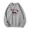 Primavera y Otoño Nuevo Nicho Dibujos Animados Cachorro Letra Manga Larga Top Moda Femenina Versátil Casual Holgado Sudadera