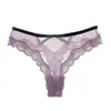 Estilo Nuevo Europeo y Americano Encaje Lunares Malla Tanga Hueco Cintura Baja Pantalones T Lencería Sexy para Mujer Levanta Glúteos Bragas Sexy