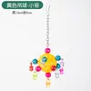 Brinquedos para Periquitos, Pingentes Mastigáveis, Bolas para Dentição, Alívio do Tédio de Pássaros, Brinquedos Decorativos para Gaiola de Auto-Entretenimento