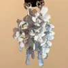 Pendientes de Borla Floral Estilo Hada de Primavera, Diseño de Nicho, Clavos y Colgantes Exagerados, Nuevos Accesorios para Orejas Estilo Festivo 2026