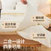 Colcha de fibra de proteína de seda 100% algodón Clase A, colcha dos en uno para primavera, otoño e invierno, núcleo de colcha 100% algodón para todas las estaciones, colcha de aire acondicionado