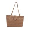 Bolsa de Axila Estilo High-End 2026, Bolsa de Corrente Acolchoada Estilo Chanel da Moda, Bolsa Tote de Ombro Nicho para o Dia a Dia para Mulheres