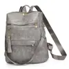 Mochila para Mujer 2026 Nuevo Estilo Moda Callejera Simple Bolsa para Computadora Gran Capacidad Mochila de Viaje Venta al por Mayor