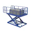 Plataforma Elevadora Tipo Tijera Fija, Plataforma Elevadora Hidráulica Eléctrica, Elevador de Carga y Descarga de Fábrica, Elevador de Carga
