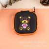Monedero de estilo coreano con diseño de dibujos animados, minibolso portátil para guardar llaves, cuadrado, para niños y adultos