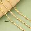 Collar de Cadena Sencilla de 18K Cadena de Monedero Chopin Colgante Versátil Europeo y Americano con Cadena Fábrica