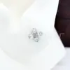 Unha de Osso da Orelha Cruzada de Liga de Titânio F136 Zircônia Cruz Estrela Implante Grau G23 Joia de Piercing de Titânio Unha do Lóbulo da Orelha Unha