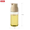Olla de Aceite de Apertura y Cierre Automático para el Hogar de Vidrio a Prueba de Fugas Sin Colgar Aceite Botella de Condimento de Cocina Botella de Aceite de Gran Capacidad Botella de Vinagre Botella de Salsa de Soya