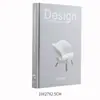 Habitación Modelo Libros Reales Adornos Lujo Ligero Moderno Muebles de Habitación Modelo Adornos de Libros Decorativos Libros Reales Decorativos en Inglés