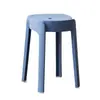 Bancos Hogareños Apilables, Sillas de Comedor Modernas Minimalistas, Bancos de Repuesto para Uso Doméstico, Sillas de Mesa de Comedor, Sillas de Plástico de Moda con Respaldo