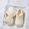 Zapatos de Algodón con Suela Gruesa de EVA para Mujer 2026 Nuevo Estilo Otoño/Invierno Impermeables para Exteriores Cálidos para Interiores Cubierta de Talón Zapatos de Algodón para Mujer