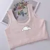 Ropa interior de primera etapa estilo nuevo para estudiantes de primaria para prevenir rozaduras 8-14 años chaleco pequeño período de desarrollo niñas 12 años estilo delgado