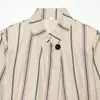 Artículo Caliente Transfronterizo de AliExpress Primavera 2026 Nuevo Blazer Rayado para Mujer 7005786 Pantalones Plisados 1965786