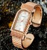 Reloj de pulsera de cuarzo para mujer, reloj de pulsera de cuarzo con diseño de piel de camarón independiente, de alta gama, con diseño transfronterizo, venta caliente, reloj de pulsera para mujer.