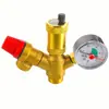 Válvula de Alívio de Pressão 4 Pontos 6 Pontos Ar Condicionado Sistema Hvac Energia do Ar Tanque de Água Caldeira Ângulo Válvula de Escape Automática Manual