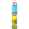 Lápices de Colores Deli 7013 Set de 18 Colores con Sacapuntas para Estudiantes y Niños Dibujo y Pintura Arte Lápices de Colores