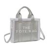 Bolsa Transfronteiriça Bolsa Feminina 2023 Nova Moda Lã de Cordeiro Grande Capacidade Bolsa Tote Portátil Textura Versátil Bolsa Transversal