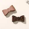Vibe Retro Tendência Outono e Inverno Estampa de Leopardo Veludo Resina Acessórios DIY Patches para Brincos Acessórios de Cabelo Materiais e Componentes