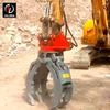 La abrazadera de madera de la correa del excavador puede girar libremente 360 grados, el modelo de tamaño es completo y el precio de fábrica está disponible en stock.