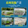 Película Pequeña para Invernadero Plástico Transparente Agrícola Aislamiento Protección contra el Frío Invernadero de Hortalizas Siembra de Verduras Alta Transmisión de Luz Película de Invernadero de Doble Capa