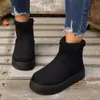 Otoño 2026 Nuevo Talla Grande Botas Casuales Cómodas para Mujer Estilo Europeo y Americano Modernas para Exteriores Talla Única