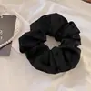 Processamento Personalizado Scrunchie de Bolinhas com Laço para Mulheres, Elástico de Cabelo Durável de Alta Elasticidade