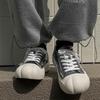 Garra de Gato Nicho Original Suela Gruesa Combinan con Todo Zapatos Blancos de Hombre Primavera 2025 Nuevos Zapatos Deportivos de Skate Feos Lindos Zapatos de Pan