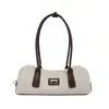 Bolsa de ombro casual e única com design de nicho, textura simples, nova bolsa feminina, bolsa de antebraço estilosa para o outono de 2026