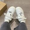 Zapatillas Blancas de Suela Gruesa de Moda 2025 Nueva Primavera para Mujer en un Estilo Nacional Único
