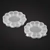 Caja transparente de girasol con 13 compartimentos, caja de plástico para cuentas, nuevo producto creativo para guardar perlas para decoración de uñas, aretes, anillos y cuentas