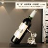 Adornos Creativos para Botellero de Vino Tinto Lujo de Alta Gama para Sala de Estar en Casa Mueble para TV y Vino Decoración de Conejo Regalo de Inauguración de Casa Nueva