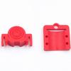 Localizador de trazado para carpintería, herramienta manual para cortar madera, accesorios de medición, cinta métrica portátil ABS, bloque de posicionamiento vertical
