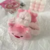 Pasador de pelo de felpa con lazo, clip BB pequeño de castor, clip para flequillo, corazón de chica popular de internet, pinza para el cabello de estudiante, adorno para la cabeza, coletero, anillo para el cabello