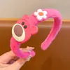 Diademas de Felpa de Dibujos Animados para Niños, Accesorios para el Cabello de Princesa para Niñas, Coletas para Bebés, Pinzas para el Cabello de Conejo, Diademas, Gomas para el Cabello Lulu