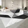 Alfombra de suelo para sofá de alta gama de lujo estilo crema antideslizante para sala de estar, ventanal, sin lavado, alfombra para mesita de noche de dormitorio