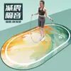 Esterilla de yoga esterilla para saltar la cuerda alfombra insonorizada con absorción de impactos silenciosa alfombra interior gruesa antideslizante para el hogar alfombra larga sin cable para principiantes